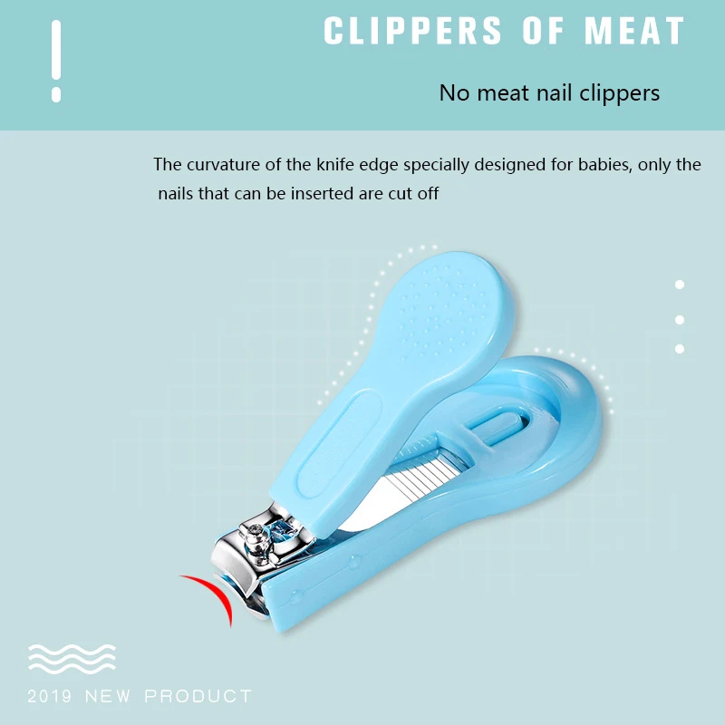 4 Pieces Baby Nail Care Set Newborn Baby Nail Clipper Kit Baby Nail Cutter