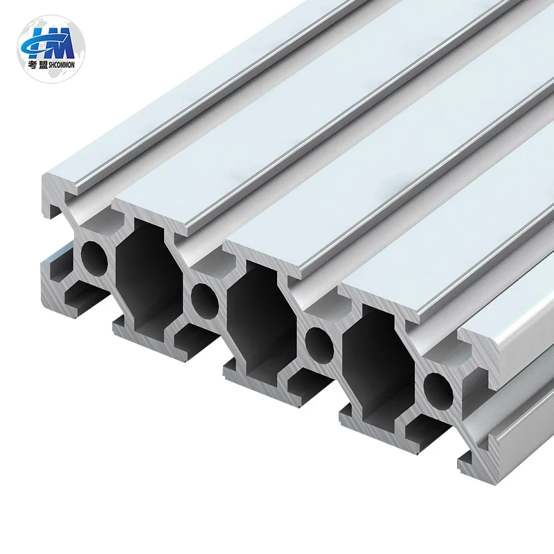 2080 Industrial Extruded Aluminium Profile OEM MJ for LED and Ceramic Tile Trim Corner Edge Made in China T5 Temper