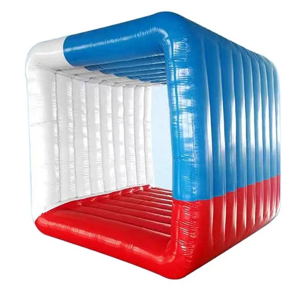 Надувные командные рабочие строительные игры флип-это квадратная ролл-игра для продажи