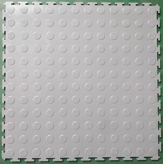 
Interlocking garage floor pvc tile floor mats for cars heavy industry worklift 