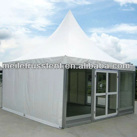 luxury PVC sound proof tent clear event canopy meeting tents outdoor glass tent for sale