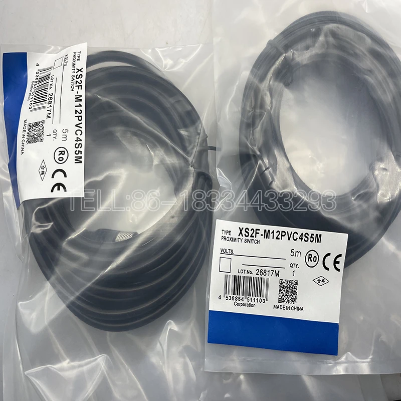  Датчик приближения кабель XS2F-M12PVC4A2M XS2F-M12PVC4A5M XS2F-M12PVC4A7M XS2F-M12PVC4A10M совершенно