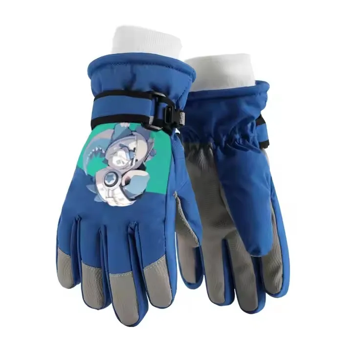 Thicken Kids Winter Gloves waterproof windproof Touchscreen Ski Gloves for Gril Boy Kids Ski Mittens Cold Weather