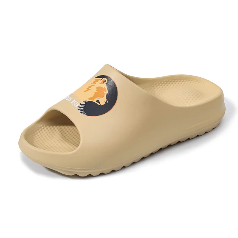 Fashion original logo cartoon inspired unisex foam 2021 yeezy slides men 12