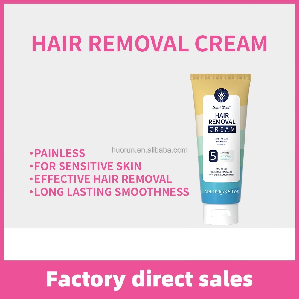 Silk Smooth Skin and Hair Removal Cream Gently Cleanses the Whole Body Universal Underarm Hair Removal Wholesale