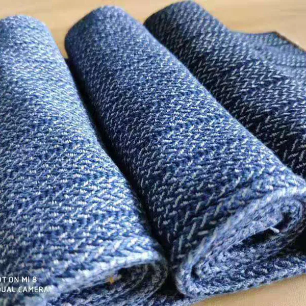 wholesale wash denim fabric for sale for jeans jacket dress shoes from China designer fabric supplier