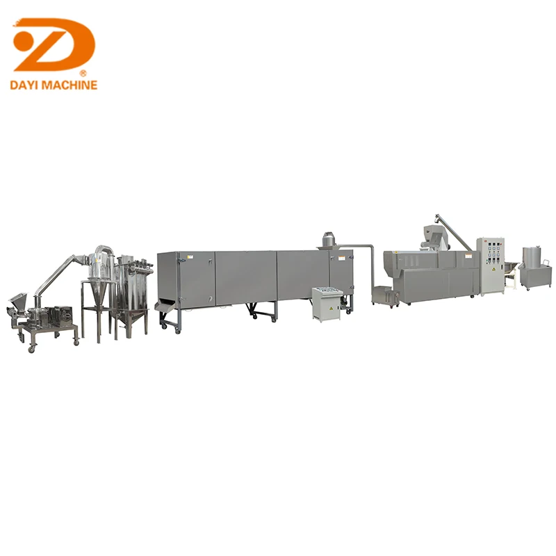 fully automatic small nutrition powder processing machine baby food  processor extruder machine milk powder making machine
