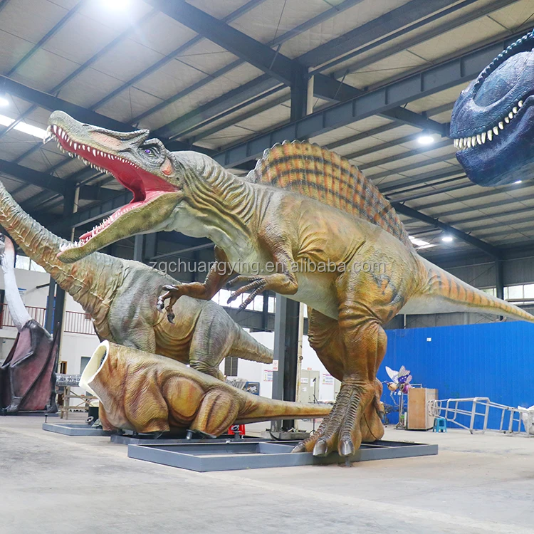 12 Meters Life Size Animatronic Brachiosaurus Moving Dinosaur Sculpture For Theme Park