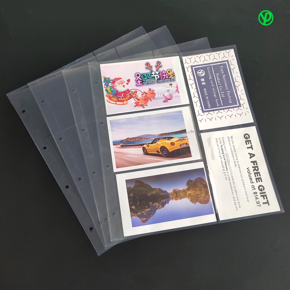 Horizontal and Vertical 4x6 Photos Album Book Extra Large Capacity Wedding Family Photo Card Refill Page Photocard Binder