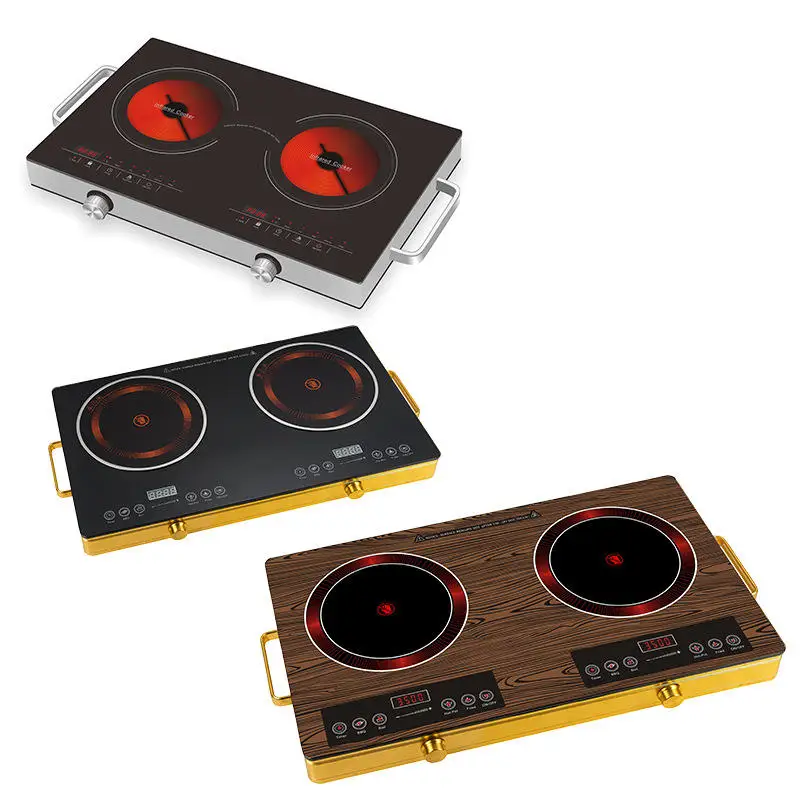 High quality 1600W  2200W smart touch screen stove hidden build in induction cooktop cooker