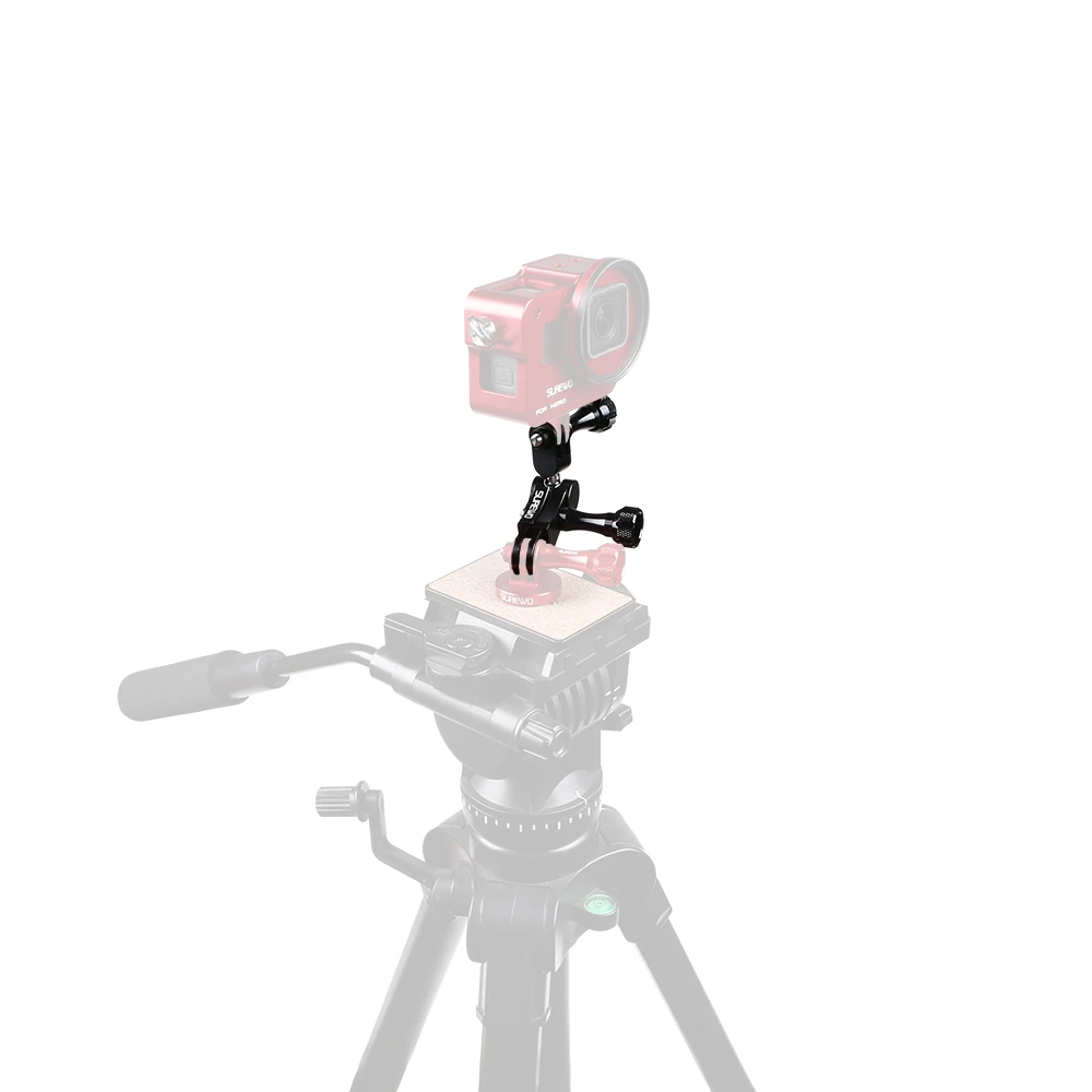 
SUREWO Aluminum Swivel Arm Mount Pivot Extension Accessories for Camera GoPro Hero 7 6 5 Black DJI OSMO Action Camera and More 