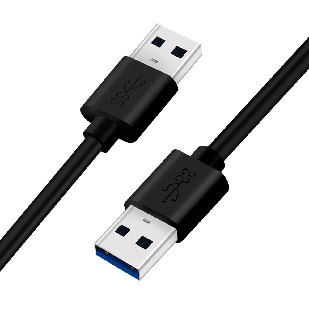  Черный высокоскоростной кабель Usb type-3.0A к USB 3.0A Штекерный для использования удлинительного