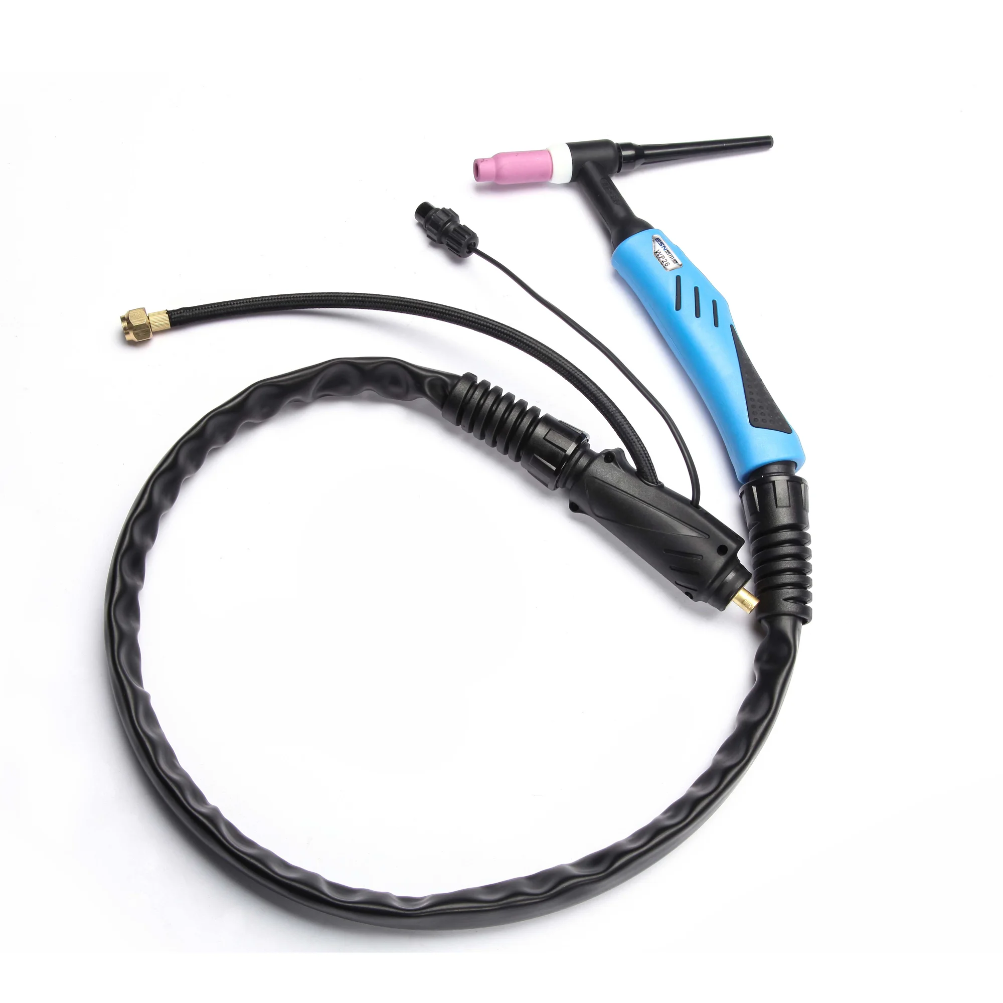 ESSEN OEM WP17 Gas Cooled 140Amp DC 125Amp AC Argon TIG Torch TIG Gun Welding Torch with Ceramic Nozzle