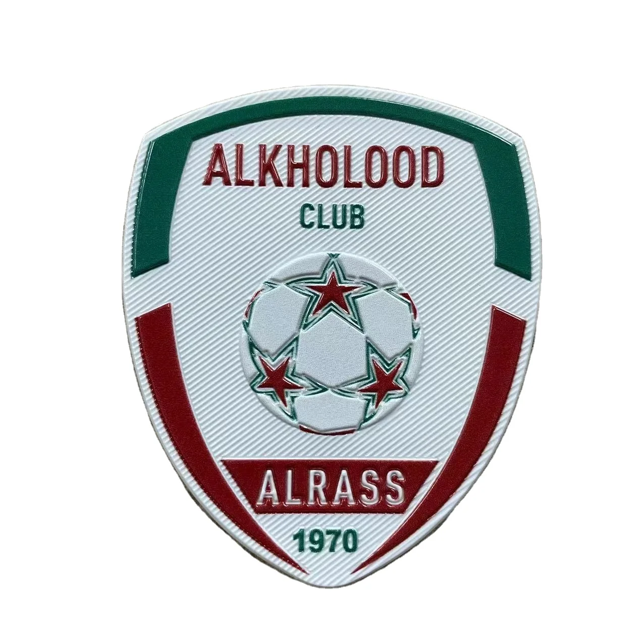 Нашивка с тиснением для футбольной команды