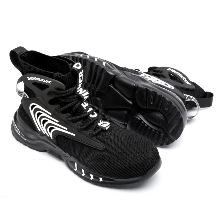 Columbia OEM Wholesale Cheap Price Men Work Safety Shoes Boots with Steel Toe Steel Plate ODM boots(old) Chaussures de Securite