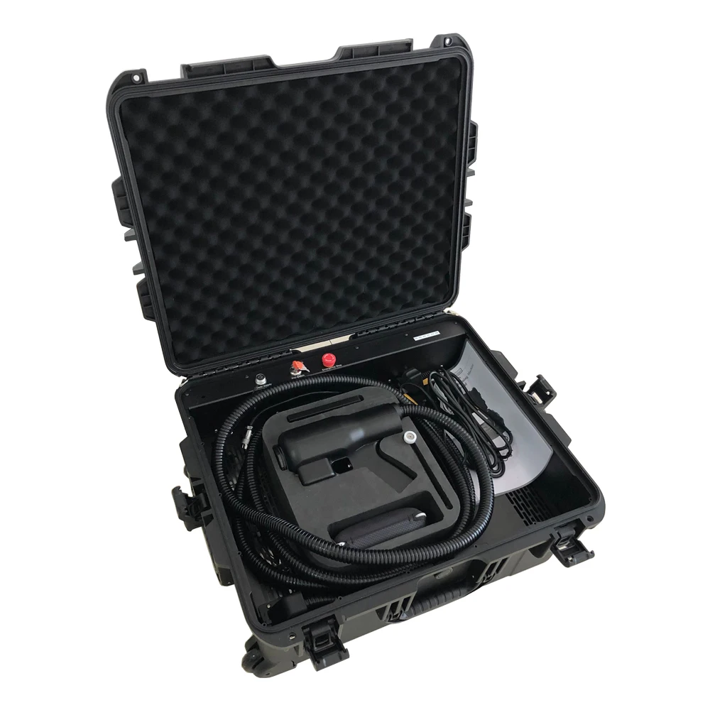 how much does laser cleaning cost 100w 200w handheld laser cleaning machine for cleaning rost