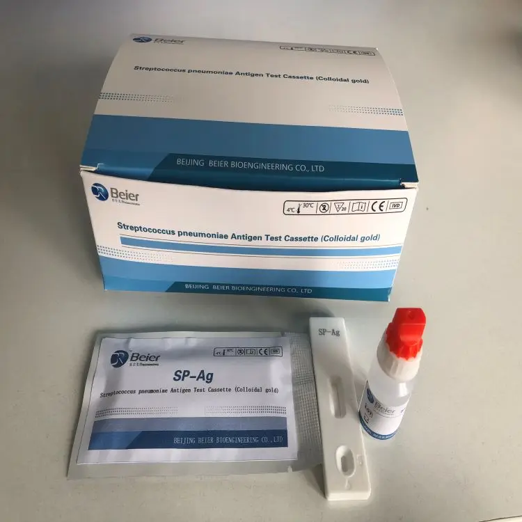 Комплект для тестирования антигена Streptococcus pneumoniae IgM