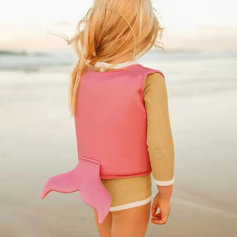 JIURAN Neoprene Fabric EPE Breathable Kids Swim Vest Children Life Jacket For Swimming Water Parks Chaleco Salvavidas