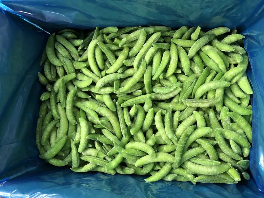 Frozen sugar snap pea IQF sugar snap peas