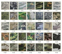 JHDTEX 420d oxford grey m98 waterproof modacrylic fire retardant camouflage fabric manufacturer