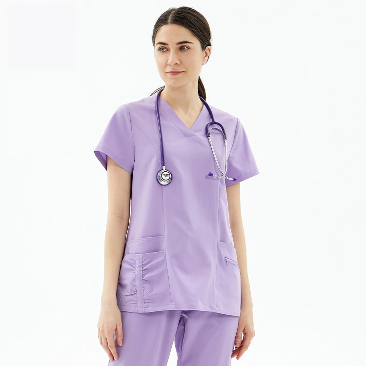 Customize Scrubs Uniform Wholesale Dentistry Veterinary Pharmacist Medical Hospital Nursing Scrubs Suit for Female
