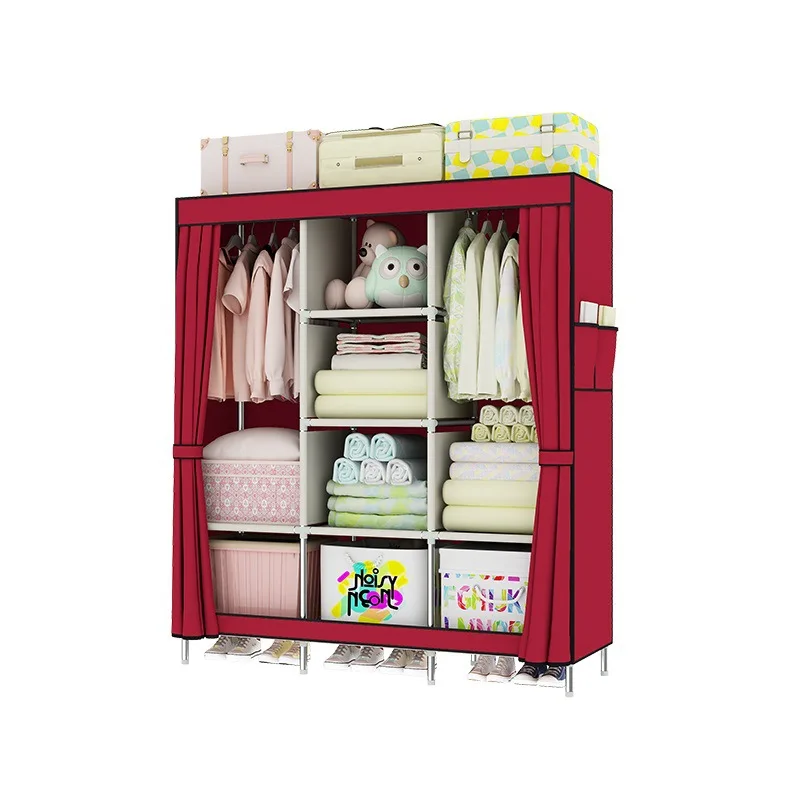 ULT-WGJ01 Modern closet organizer clothes multilayer folding collapsible cloth portable foldable wardrobes
