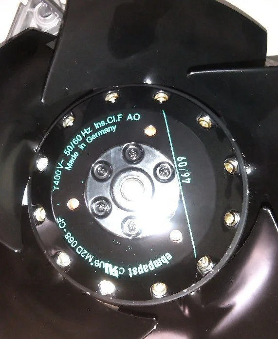 Original  Imported  Ebm papst W2D210-EB10-19  400V 0.26A 89W Ball Bearing for Siemens Spindle Motor Fan