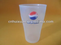 ECO Friendly Transparent pepsi PP plastic cup with round bottom