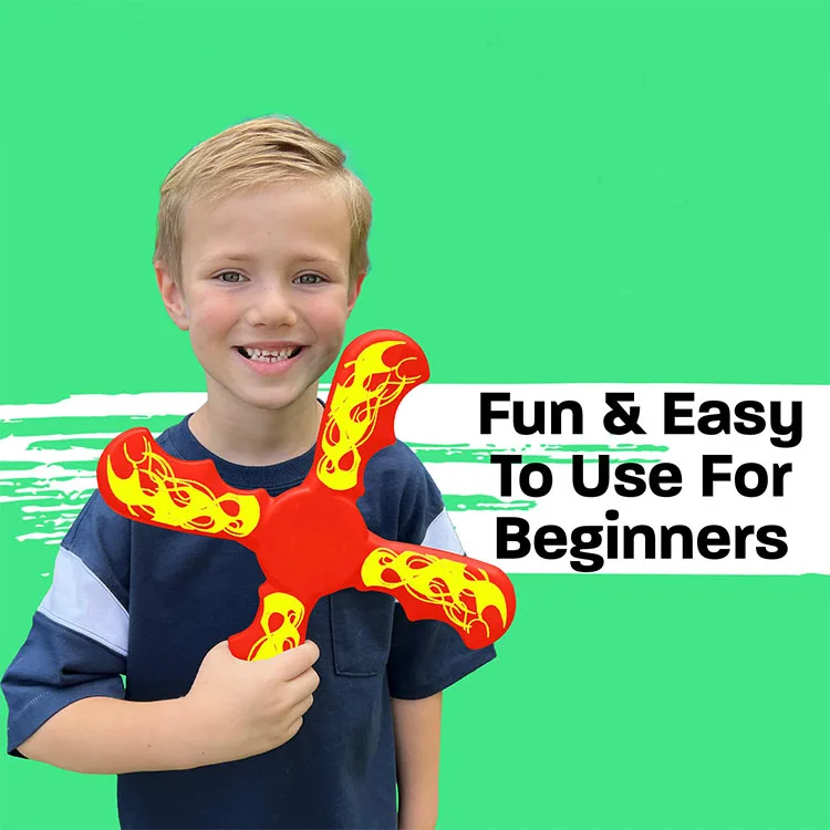 Outdoor game toy eva foam custom logo flexible boomerangs soft flying frisbeed disc for kids