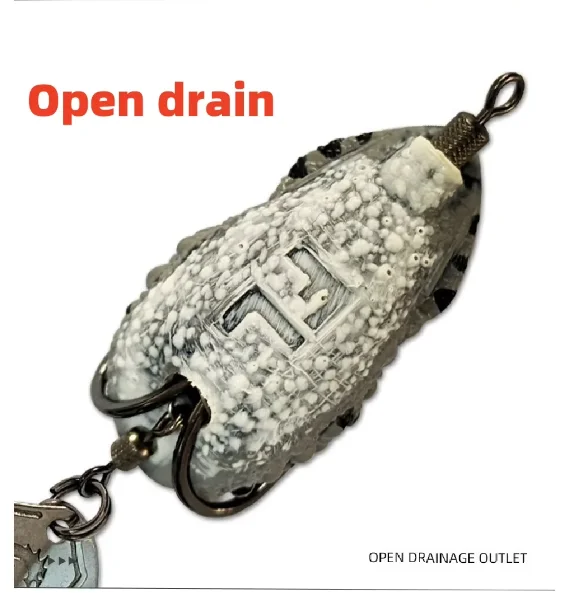 Wholesale 5G-7G NEW Latex Fishing Bait Jumping Soft Frog Lure Artificial Fishing Baits Soft Frog Fishing Lures