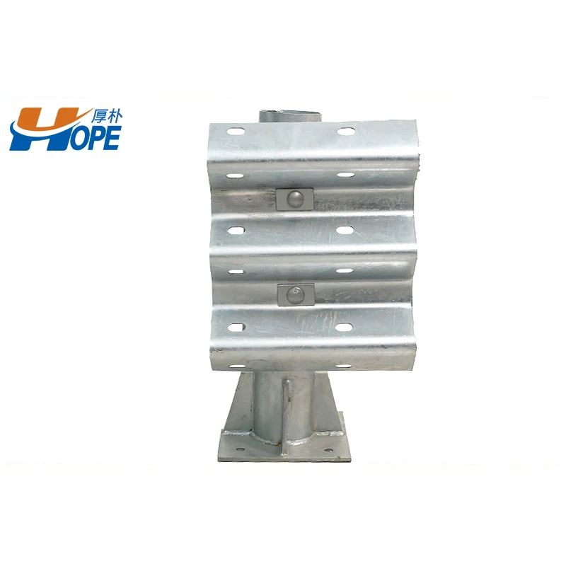 Roadway Steel Traffic Safety Crash Barrier Armco Thrie Beam Aashto Standard Galvanized Stainless Highway Guardrail Beam