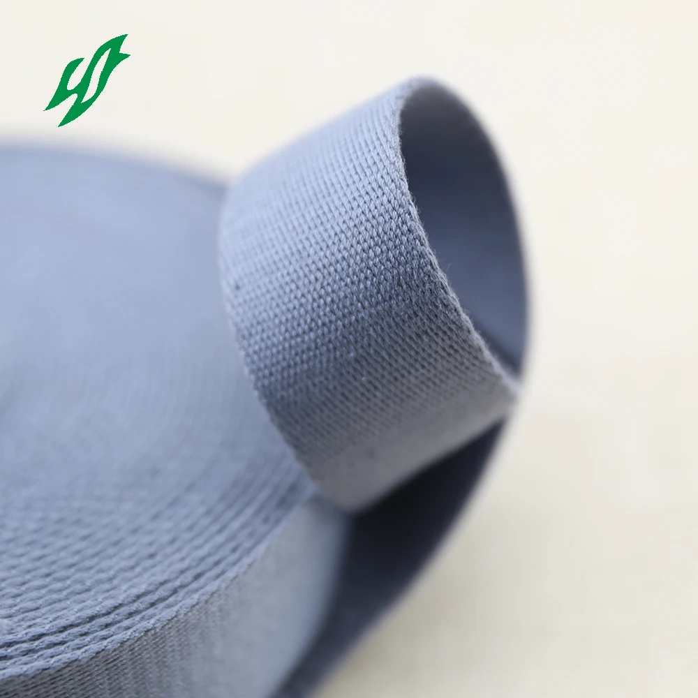 20 25 32 38 50mm Poly Cotton Twill Herringbone Webbing Tape