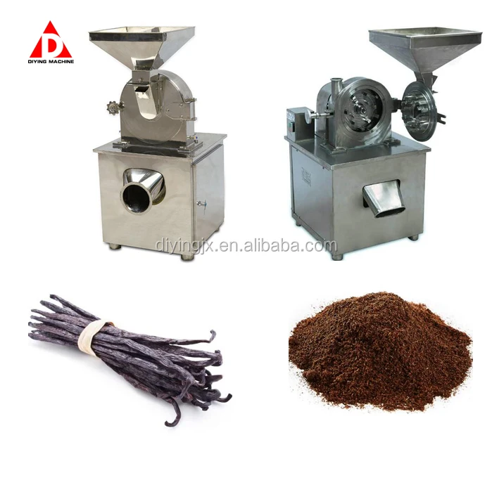 Breadfruit Dry Powder Plantain Powder Pulverizer Food Grinder Crusher Chili Red Pepper Milling Grinding Pulverizing Machine