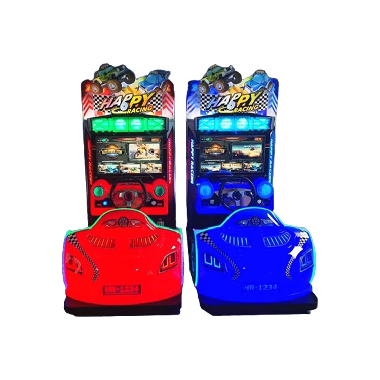 Coin Operated Game Machine, Kit Coin Operated Pea Shooter Ball Shooting Game, Coin Operated Car Racing Game Machine