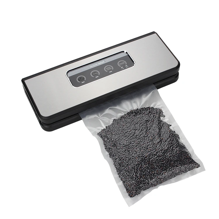 
New Design Automatic Vacuum Sealer Portable Black Vacuum Sealing Machine Food Sealer 