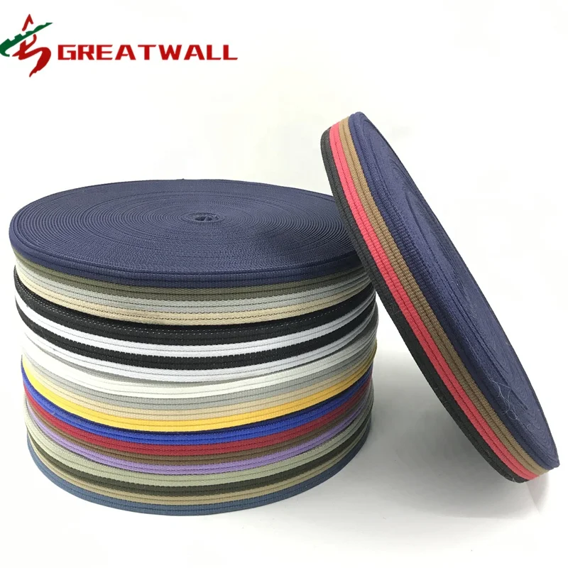 Soft Eco-Friendly Polyester Cotton Banding Tape ,Cotton Webbing Tape
