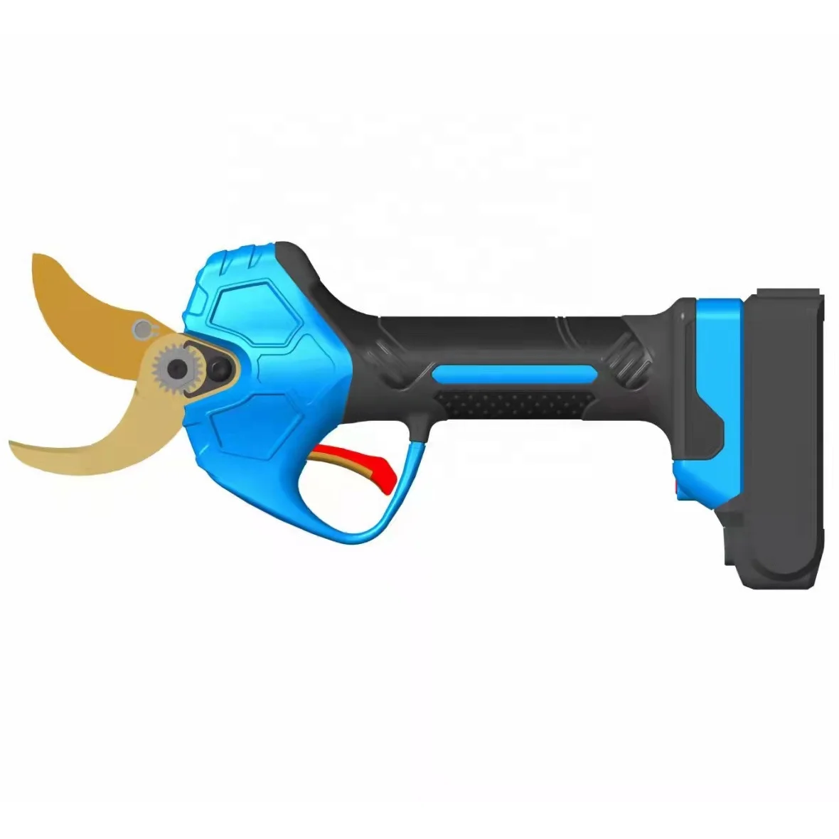 35mm Cordless Lithium Battery Pruning Shears Wood Cutting Machine Fruit Tree Electric Pruning Scissors