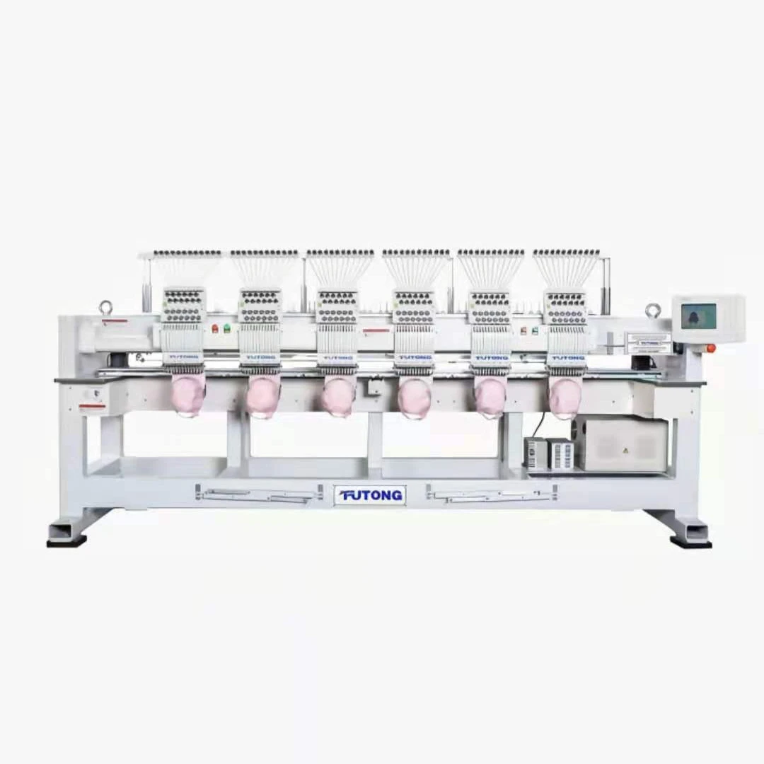 Наиболее продаваемых продуктов для компьютеризированной вышивальной машины 6 головок FT-CT1206 с высокой скоростью