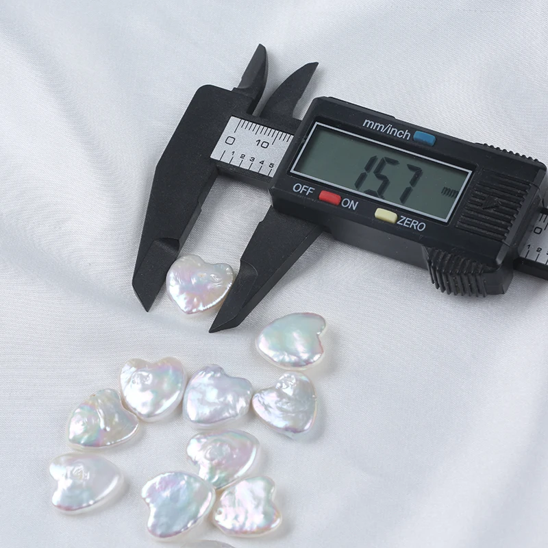 15-17mm Baroque Heart Shape Freshwater Pearl Loose Beads for jewelry making