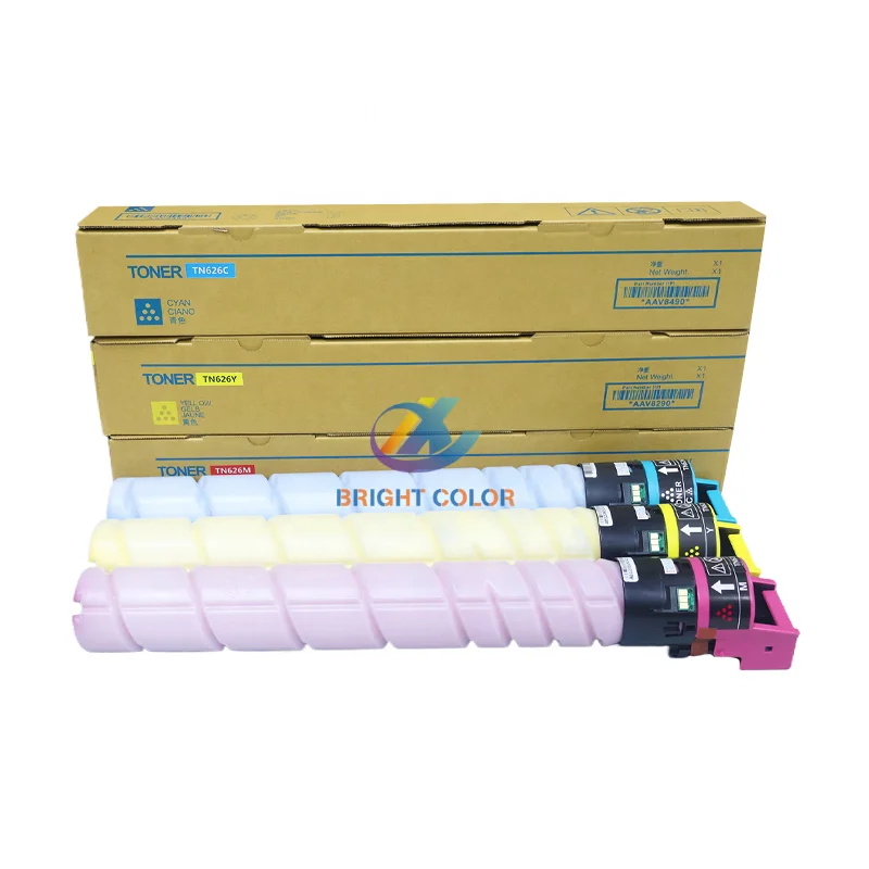 High Quality TN626 Compatible Toner Cartridge For Konica Minolta Bizhub C450 C550i C650i Copier Accessories
