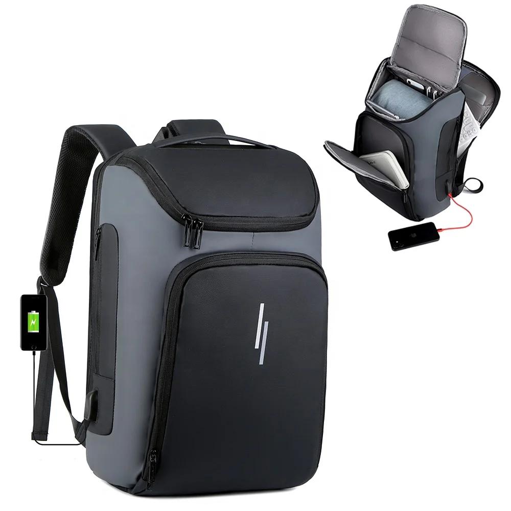 ZUOLUNDUO factory wholesale business waterproof laptop bags supplier school travel women men smart backpack