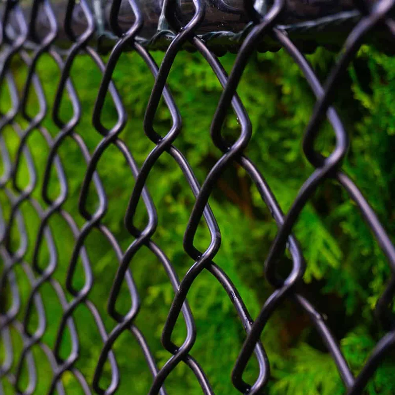 8 Gauge Galvanized Chain Link Fence 50mm Diamond Fence Chain Link Fencing Roll