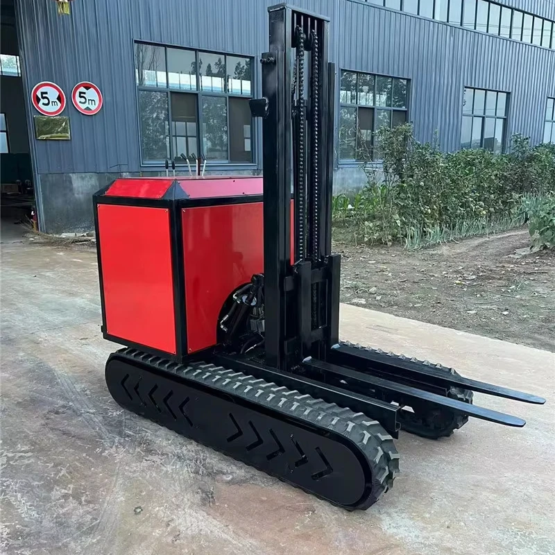 China Manufacturer Factory Price1t Electric Hydraulic Forklift Truck 1t Electric Hydraulic Crawler Truck