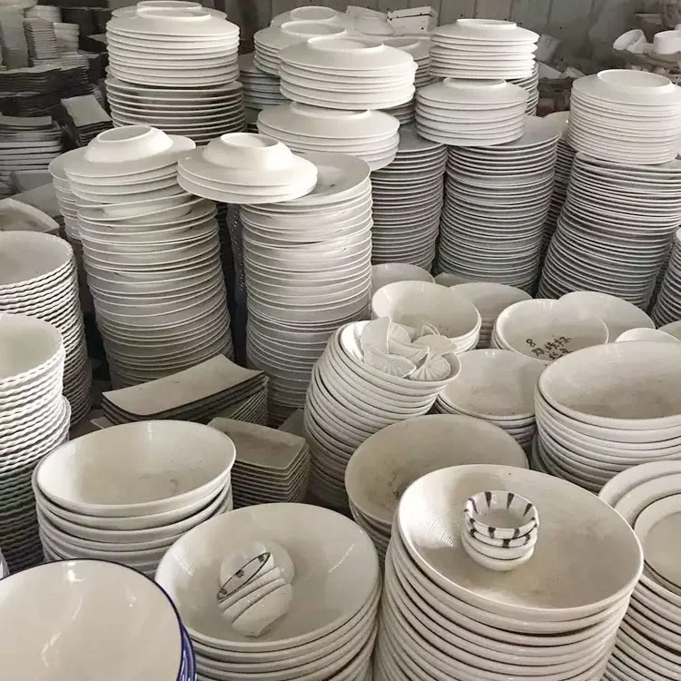 Hot Sell Cheap Restaurant Plate Ceramic Bulk Ceramic Plates Sell By Ton Ceramic Plate & ceramic dish dishes & plates
