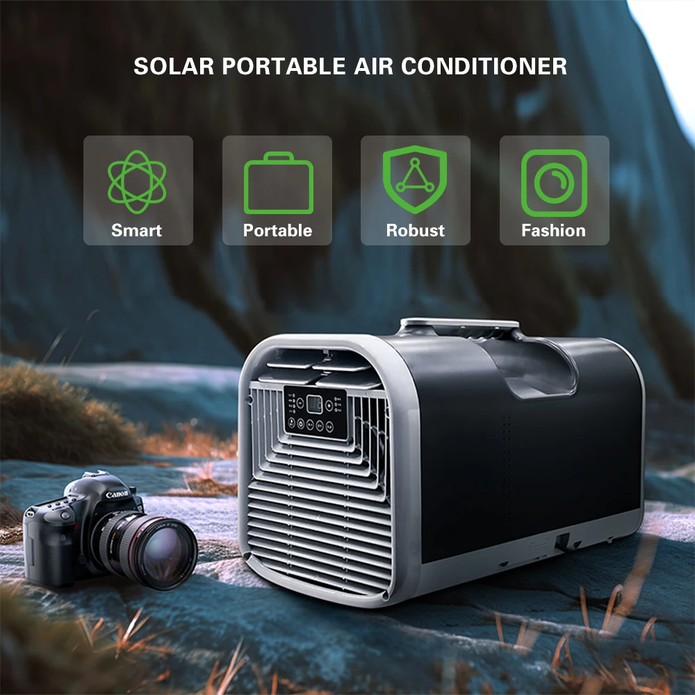 400W Portable Air Conditioner ROG3 220V 4500BTU Solar Air Conditioner Electra Air Conditioning