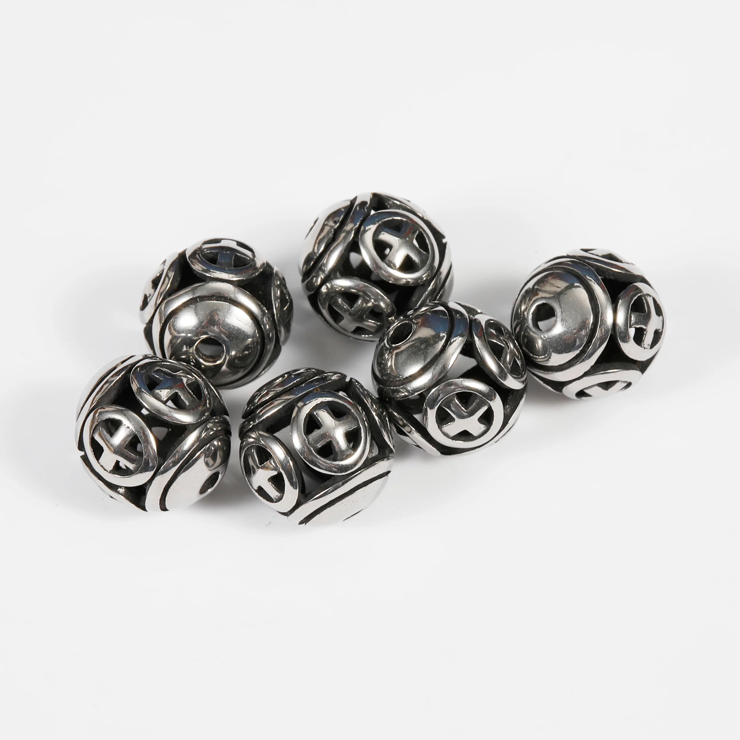 Бусины из нержавеющей стали для изготовления ювелирных изделий