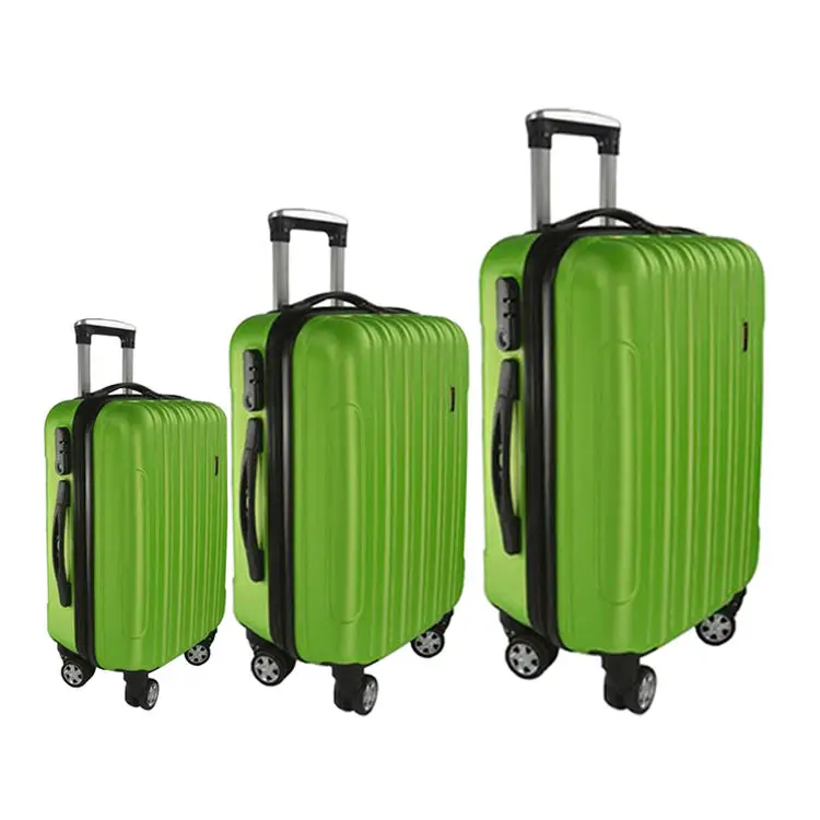 New Arrivals Hardshell Abs Smart Luggage Airport Luggage Wrapping Ma chine Trolley Suitcase with Soft Handle Luggage Set