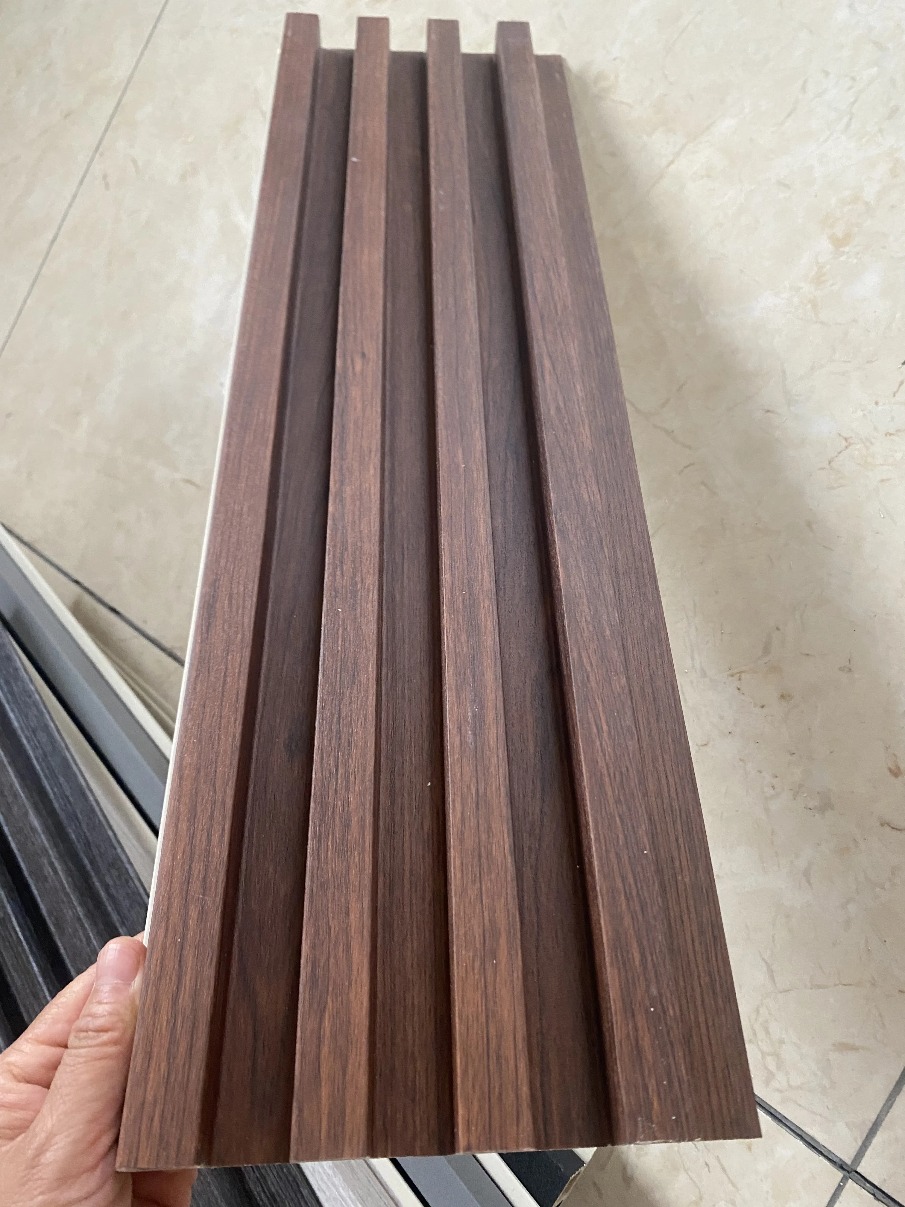 Factory Direct Supply Laminate Panel Heat Proof WPC Panel for Living Room