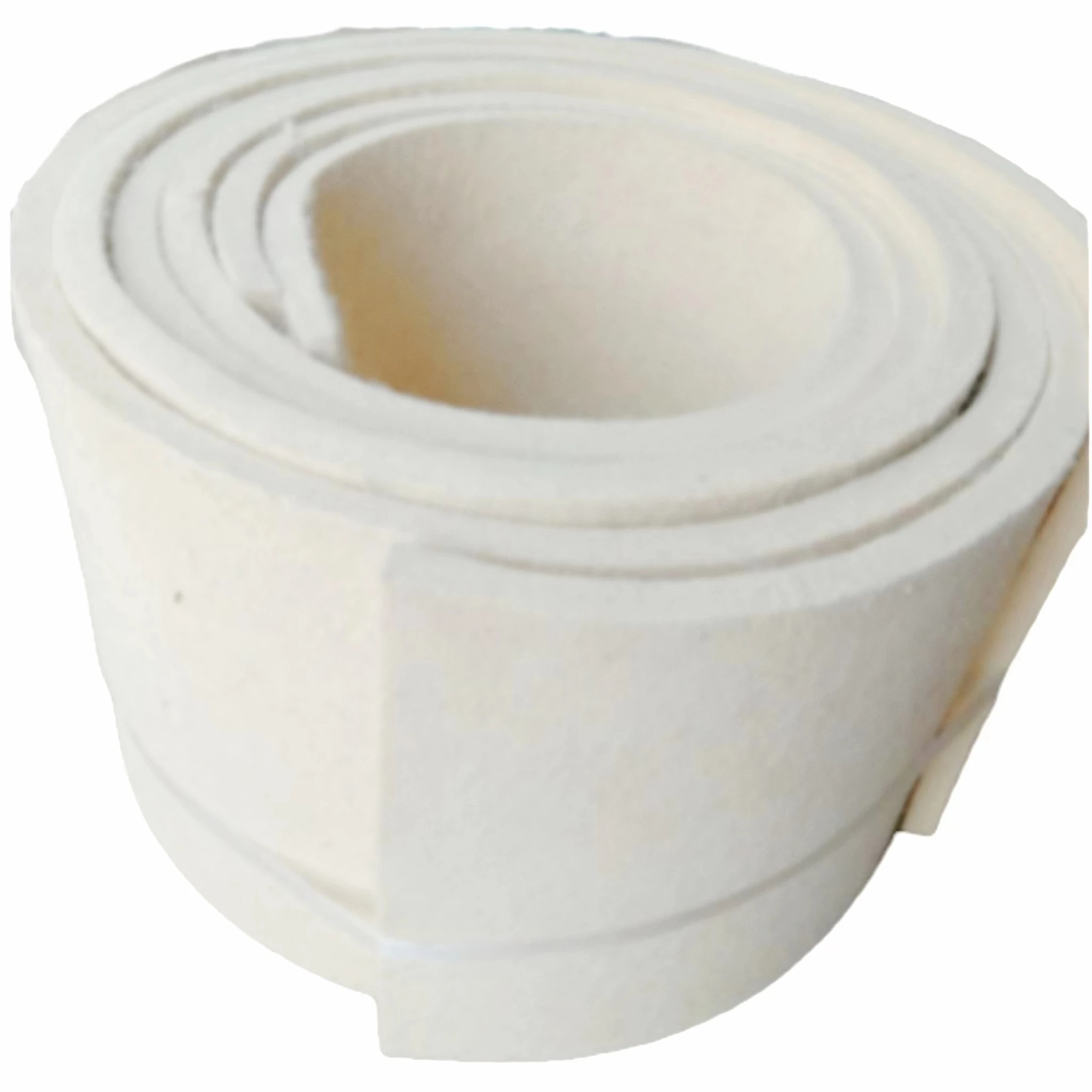 100% wool fabric industry felt wool white felt for seal fire retardant Best selling pressed industrial wool felt