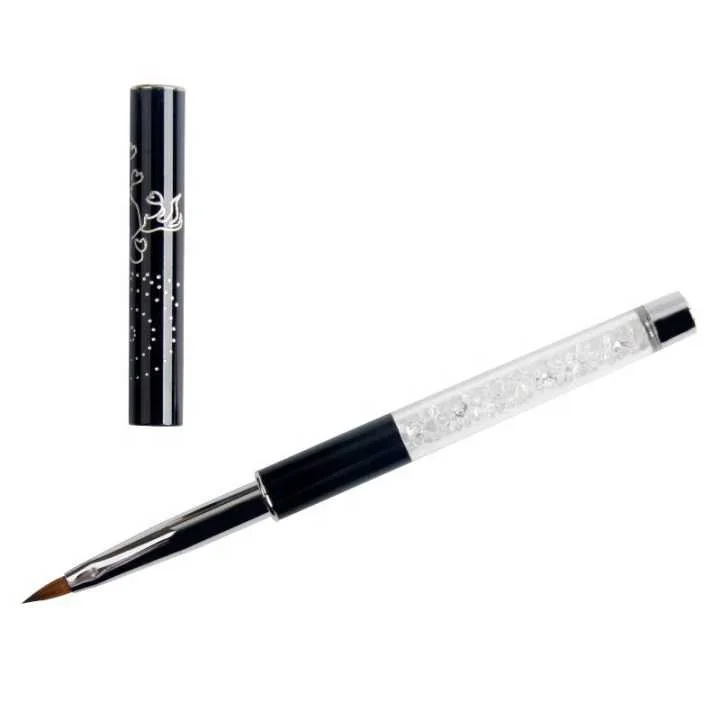 #6 #8 #10#12 High Quality 100% Kolinsky Acrylic Nail Brush for Lady Nail Art